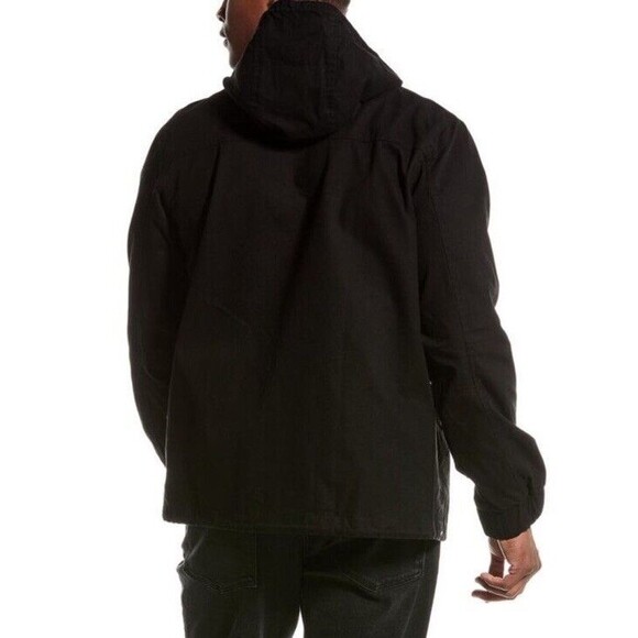 WESC Field Jacket Mens Small Cotton Black Stockholm Sweden Womens Medium Unisex - Picture 8 of 11